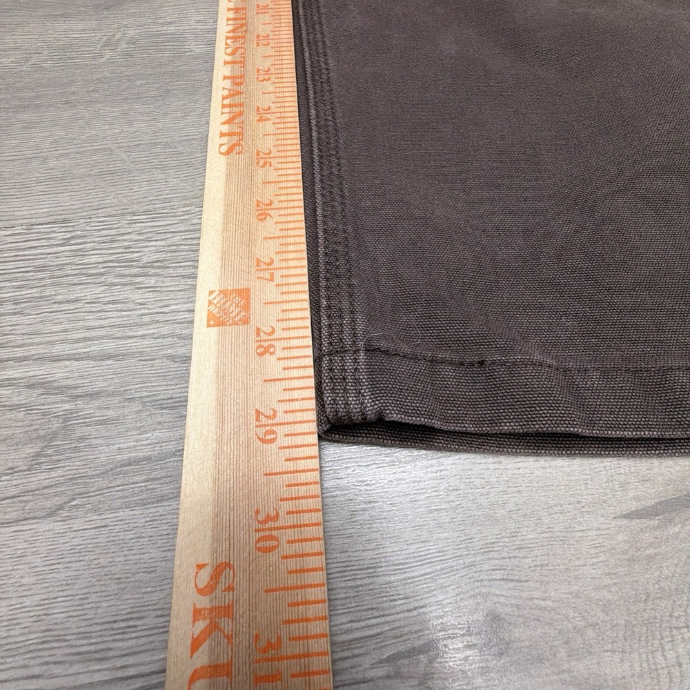 Levi's 568 Loose Carpenter Jeans Men's 31x30 (Fits 32x29) Brown Workwear - Picture 11 of 13